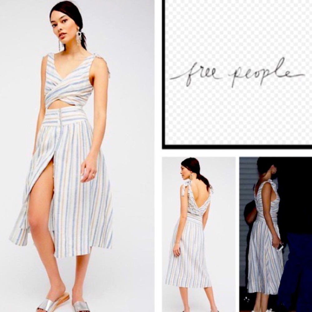 Free People midi dress